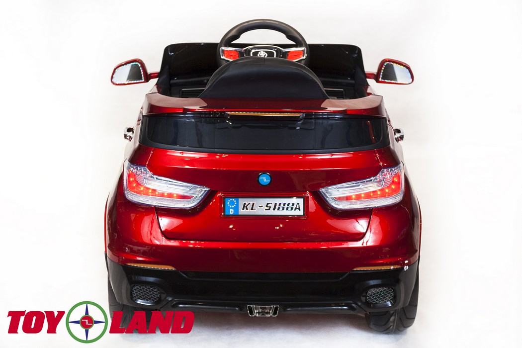 Электромобиль ToyLand BMW X6 красный