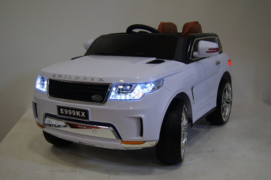 Электромобиль RiverToys Range Rover Sport E999KX белый