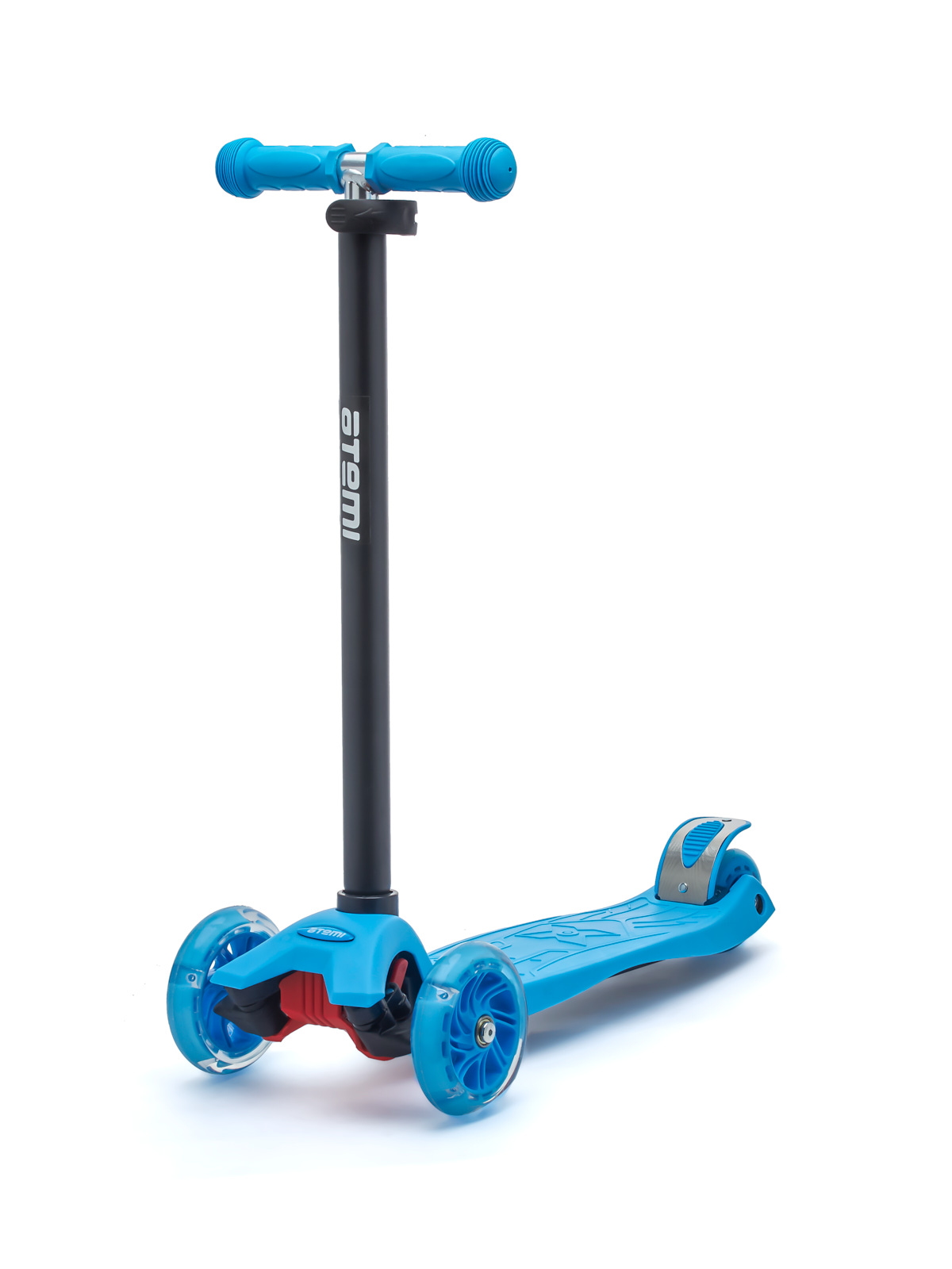 

Самокат детский Atemi Super Rider колеса (118/80 мм), AKC02C, светодиоды перед, СИНИЙ, Синий / черный, Super Rider колеса (118/80 мм), AKC02C, светодиоды перед, СИНИЙ