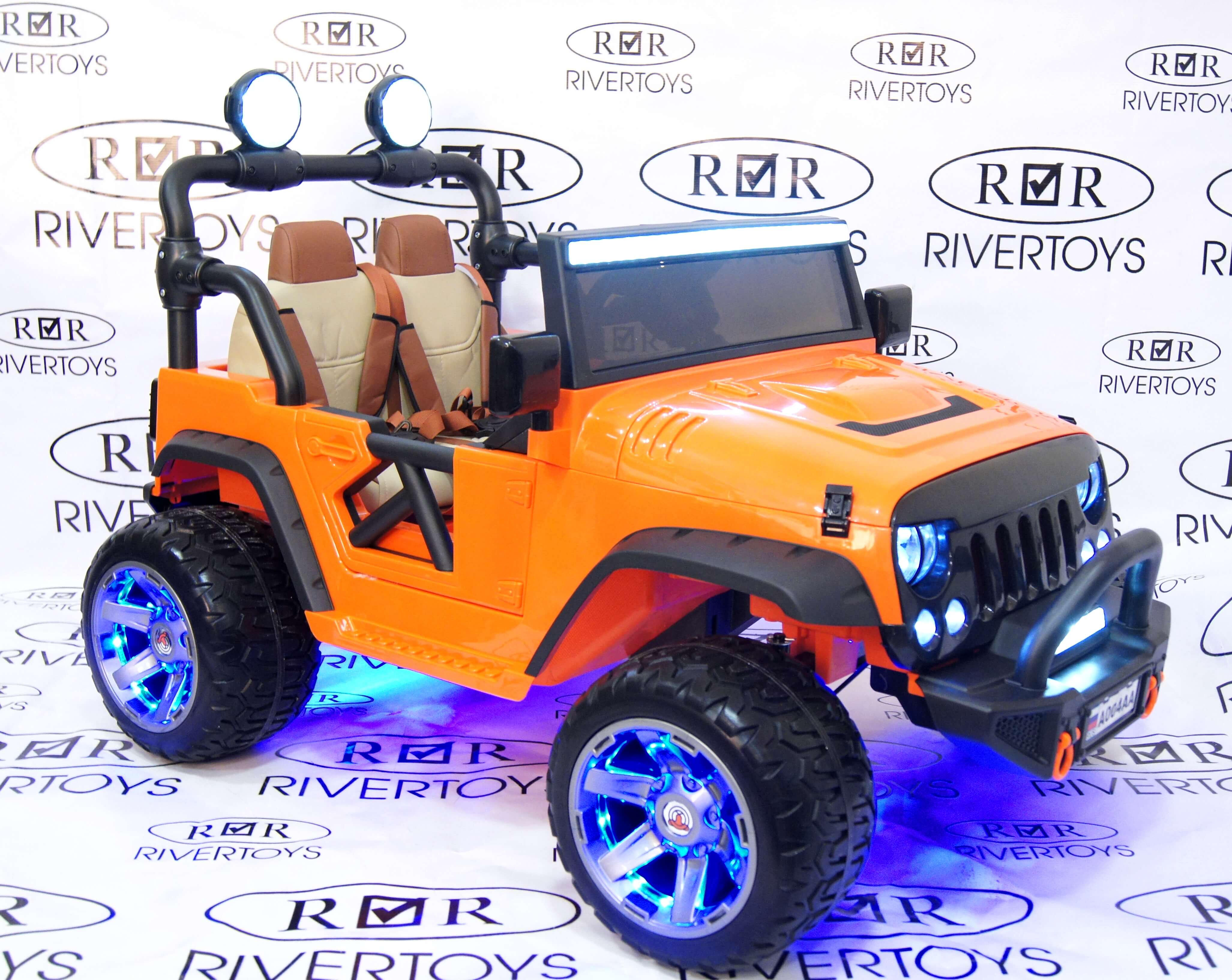 Электромобиль RiverToys Jeep A004AA