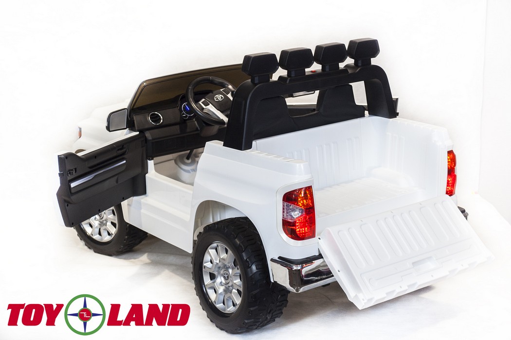 Детский электромобиль ToyLand TOYOTA TUNDRA MINI белый