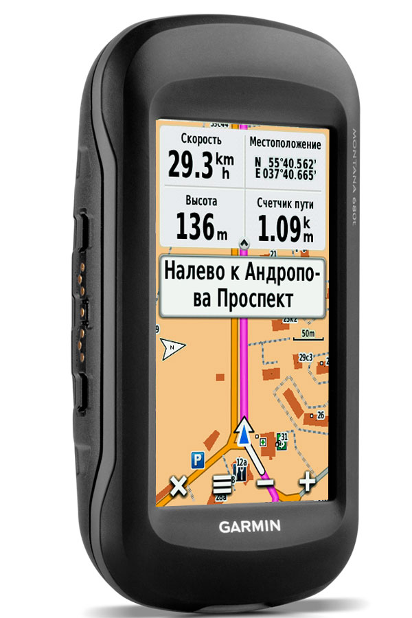 

Прочный навигатор с GPS/GLONASS Garmin MONTANA 680, MONTANA 680