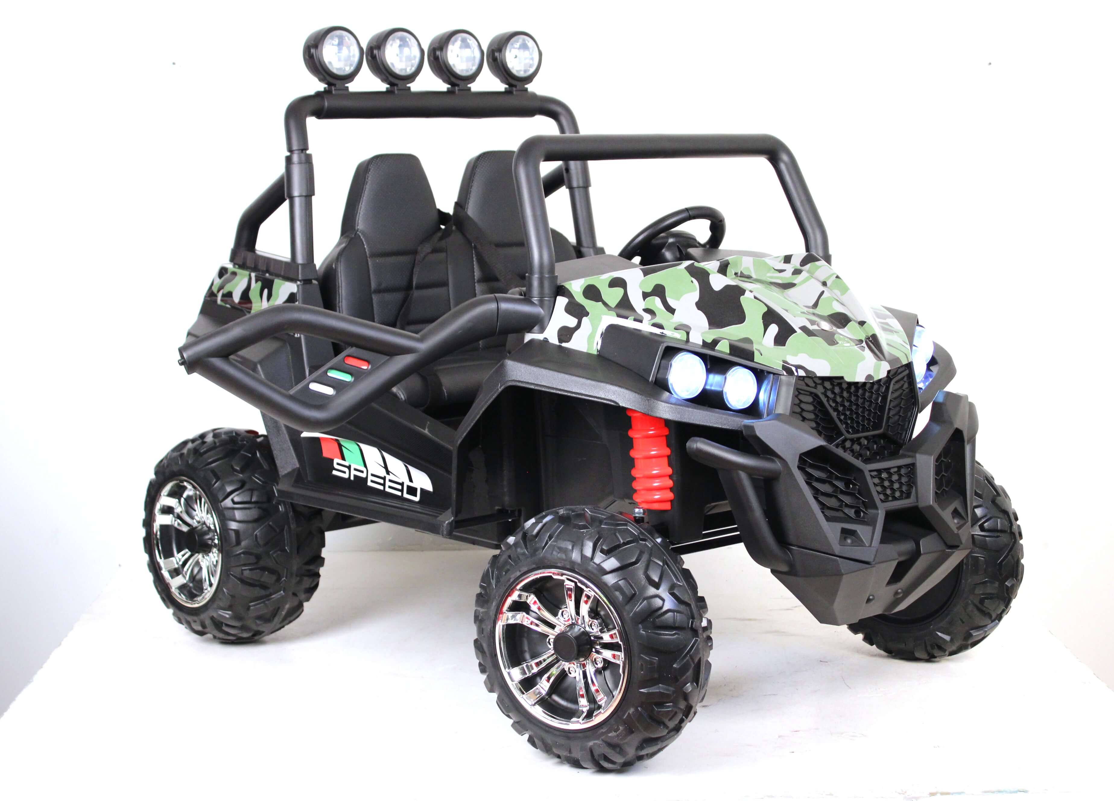 Электромобиль RiverToys T888TT 4WD камуфляж