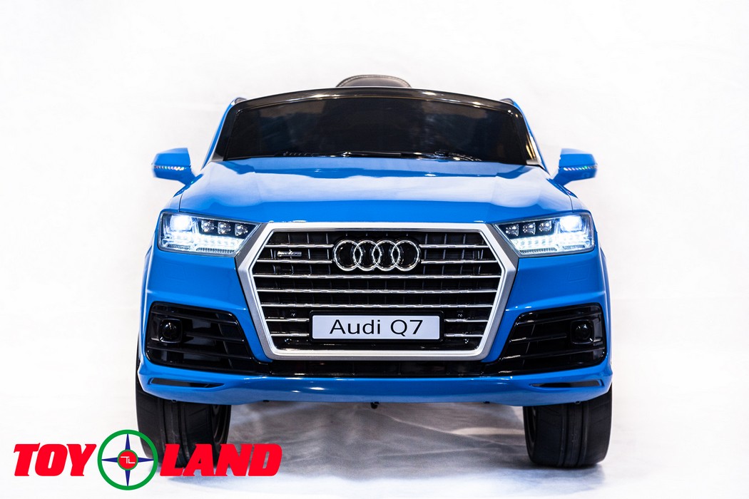 Электромобиль ToyLand Audi Q7 высокая дверь синий