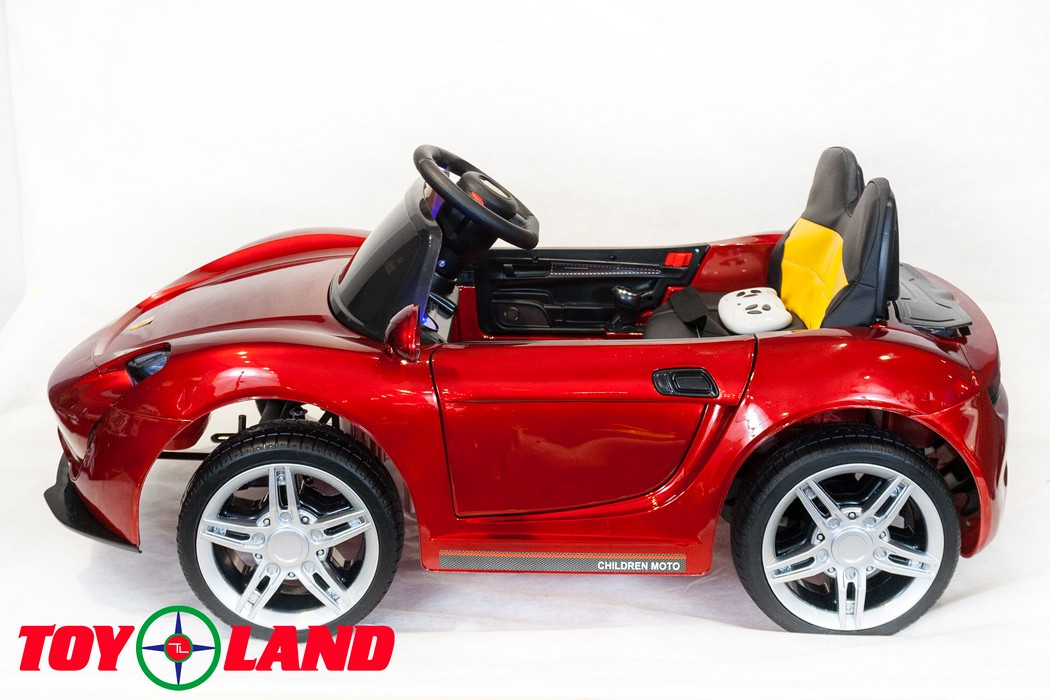 Электромобиль ToyLand Porsche Sport mini BBH 7188 красный(краска)