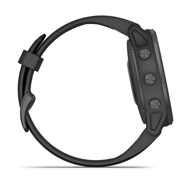 Часы Garmin FENIX 6S Sapphire серый DLC с черным ремешком