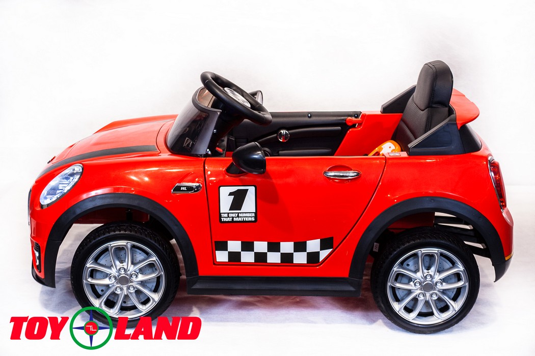 Электромобиль ToyLand Mini Cooper HL 198 красный