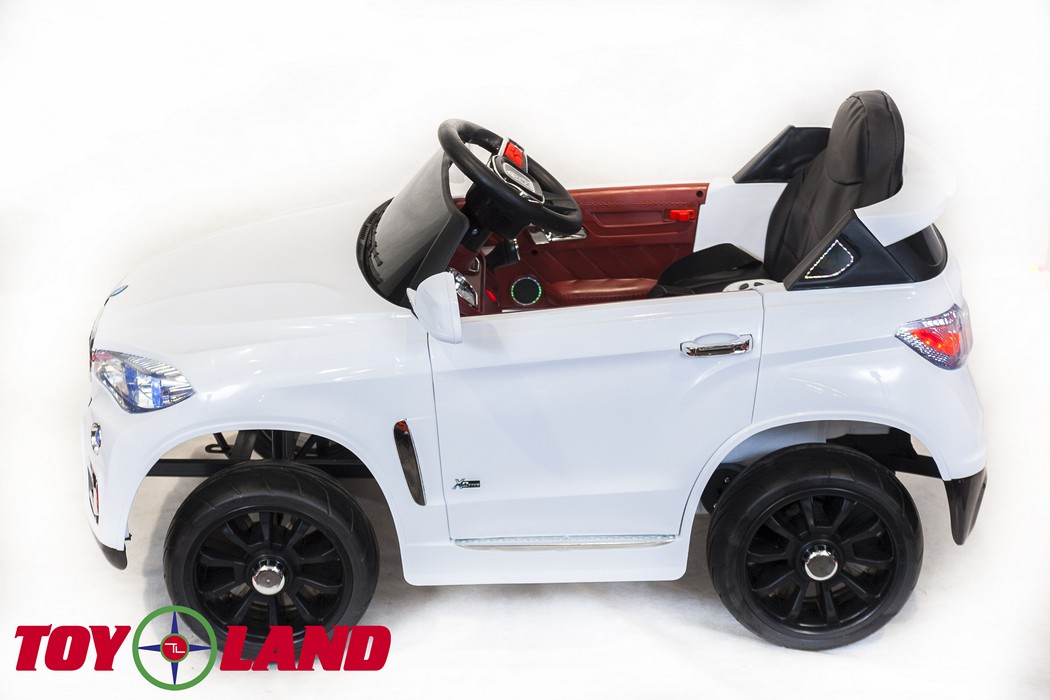 Электромобиль ToyLand BMW X6 белый