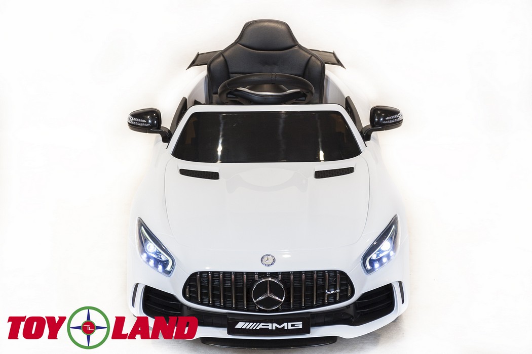 Электромобиль ToyLand Mercedes-Benz GTR белый