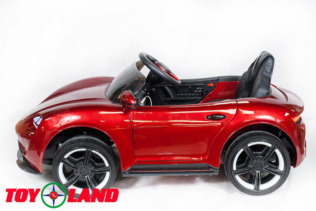 Электромобиль ToyLand Porsche Sport QLS 8988 красный (краска)