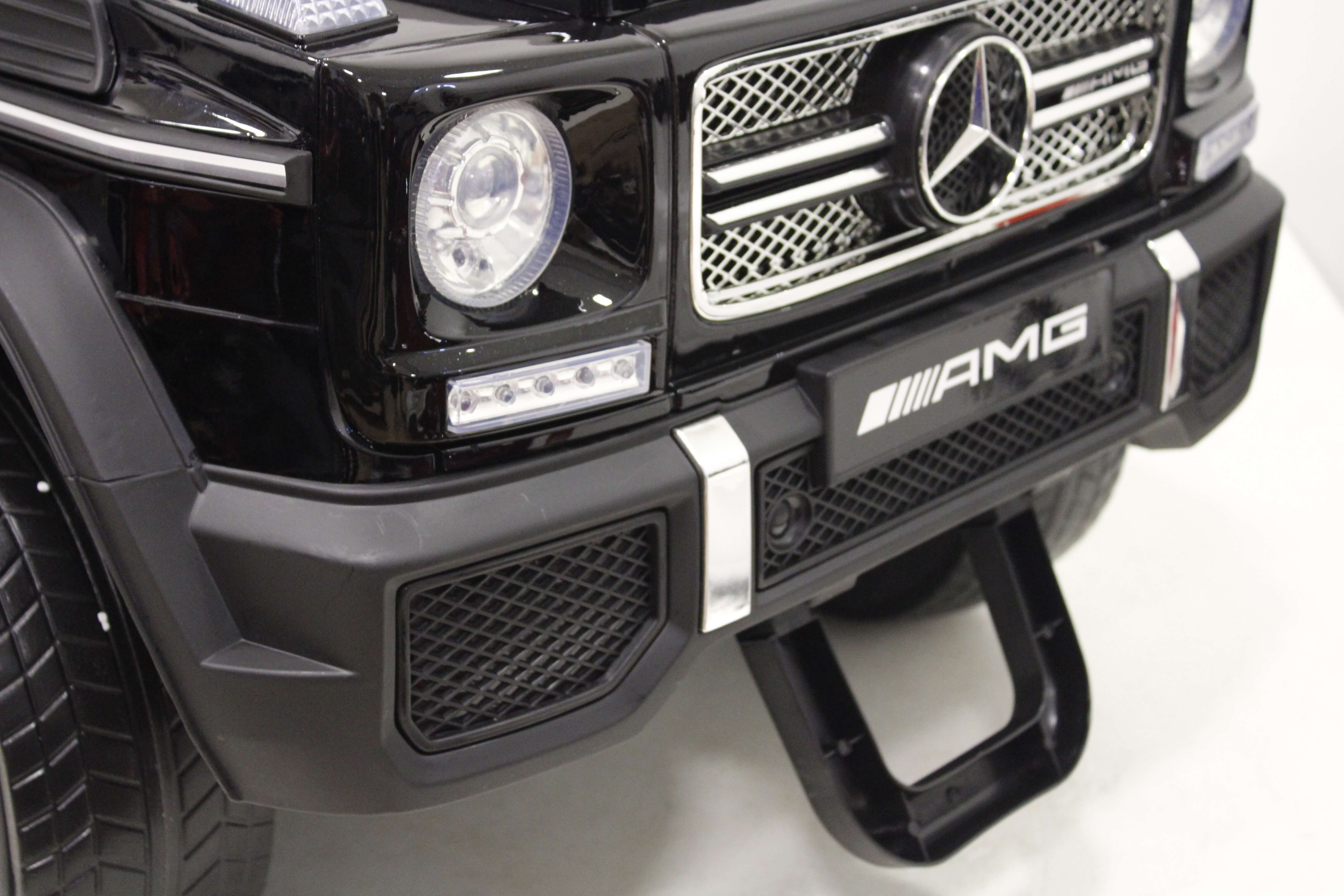 Электромобиль RiverToys Mercedes-Benz G65 AMG 4WD черный