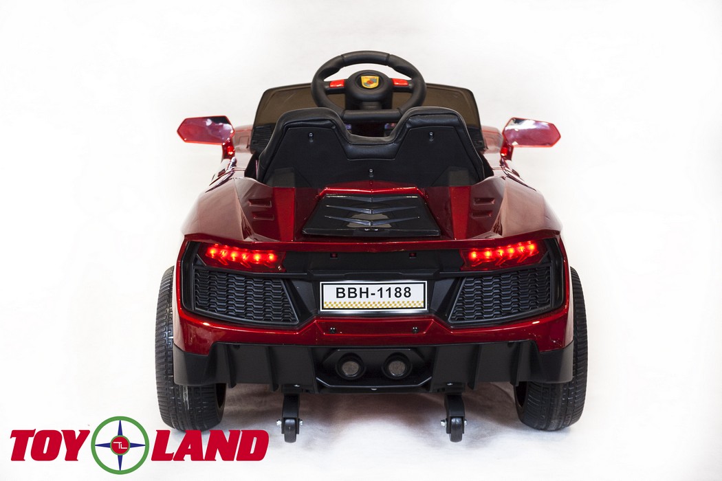 Электромобиль ToyLand Lamborghini BBH 1188 красный (краска)