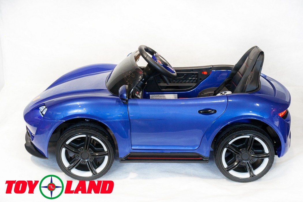 Электромобиль ToyLand Porsche Sport QLS 8988 синий (краска)