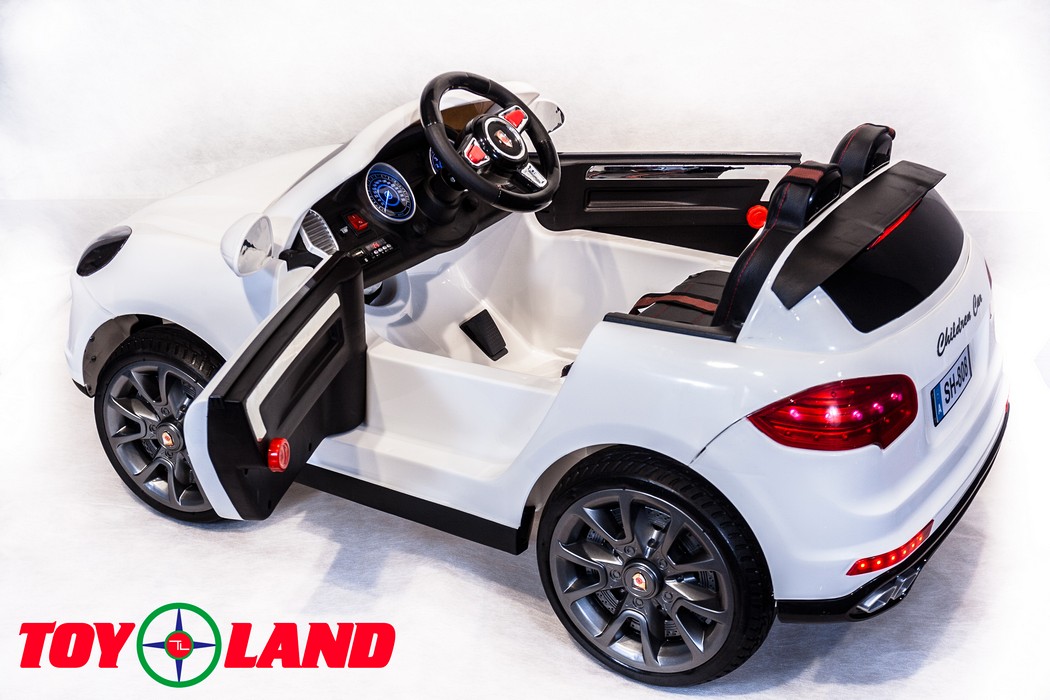 Электромобиль ToyLand Porsche Cayenne SH-808 белый