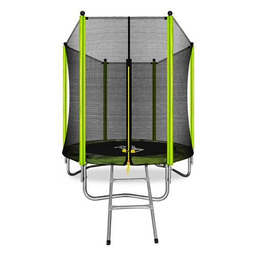 

Батут с внешней сеткой и лестницей ARLAND 6FT (Light Green), 6FT (Light Green)