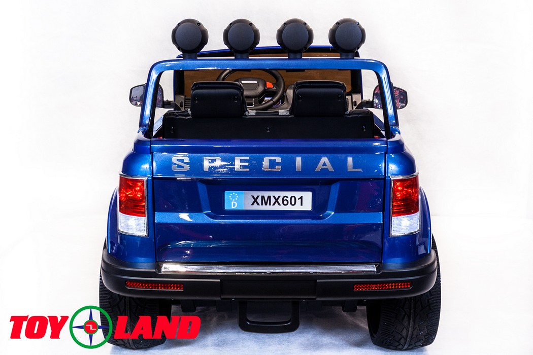 Электромобиль джип ToyLand Range Rover XMX 601 синий