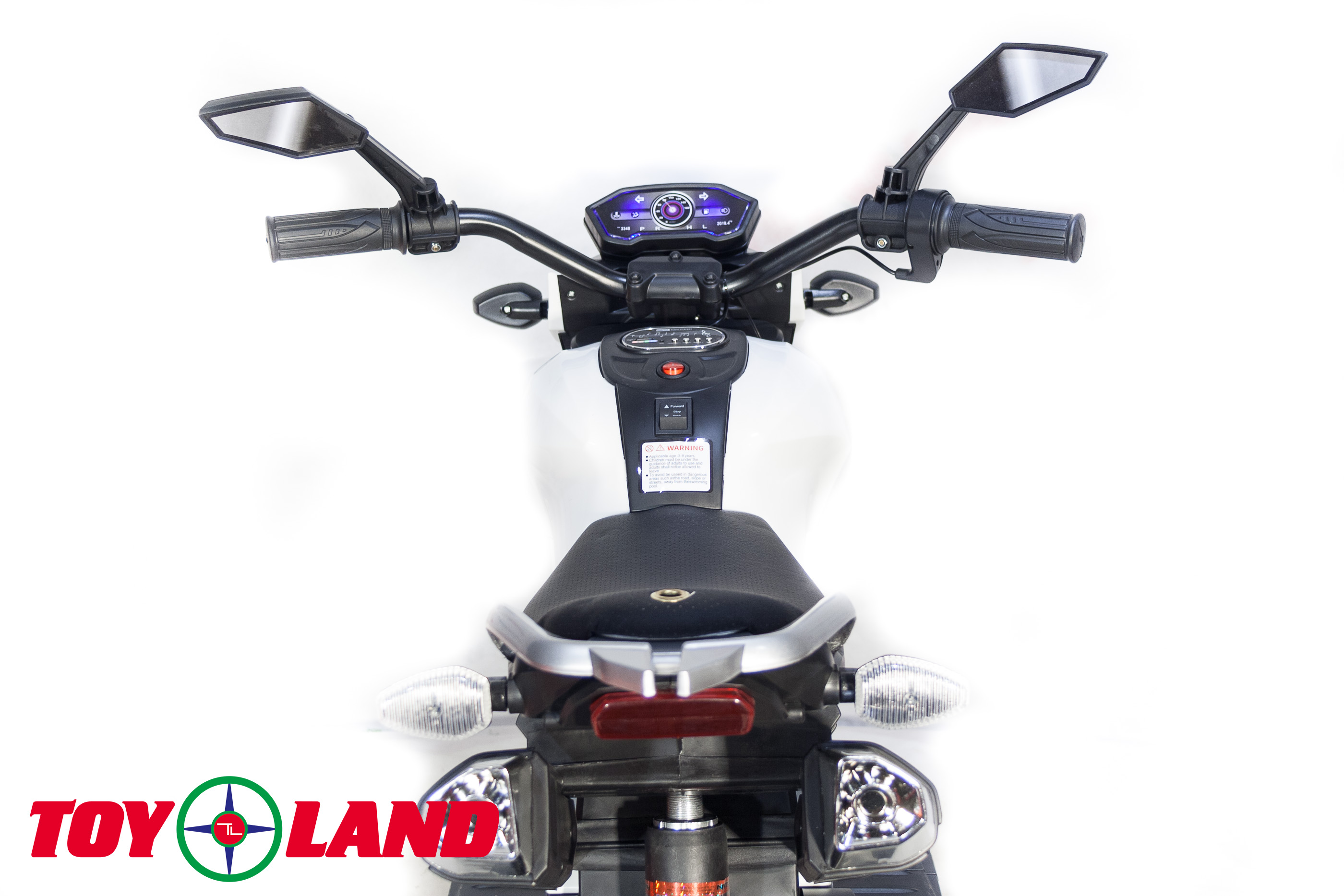 Электромотоцикл ToyLand Moto Sport DLS01 белый