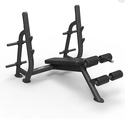 

Олимпийская скамья с отрицательным углом наклона Spirit Olympic Decline Bench, Olympic Decline Bench