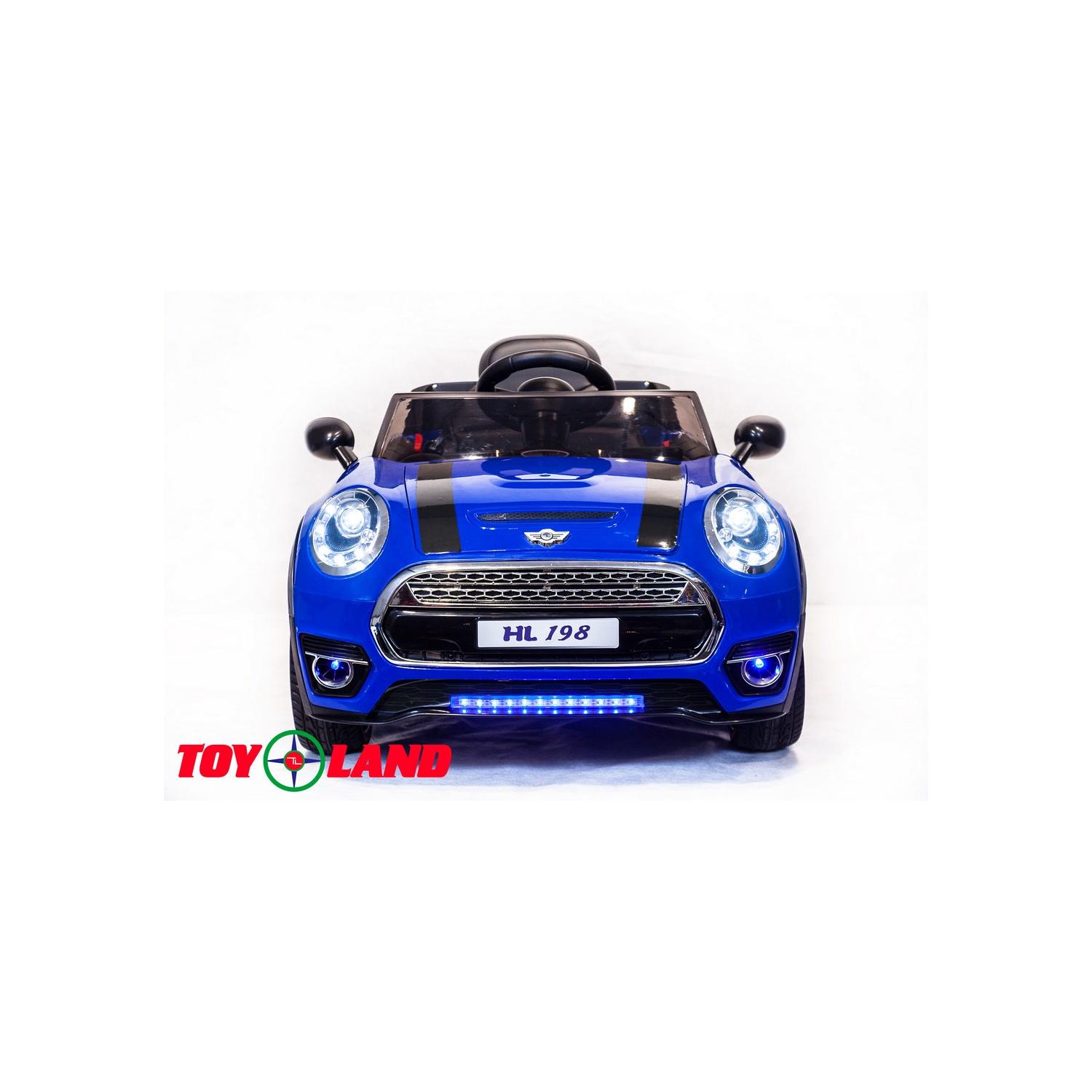 Электромобиль ToyLand Mini Cooper HL 198 синий - купить в Москве за 11990  руб. | «GiperSport»