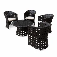 Обеденная группа KVIMOL KM-0009 Black Обеденная группа KVIMOL KM-0009 Black