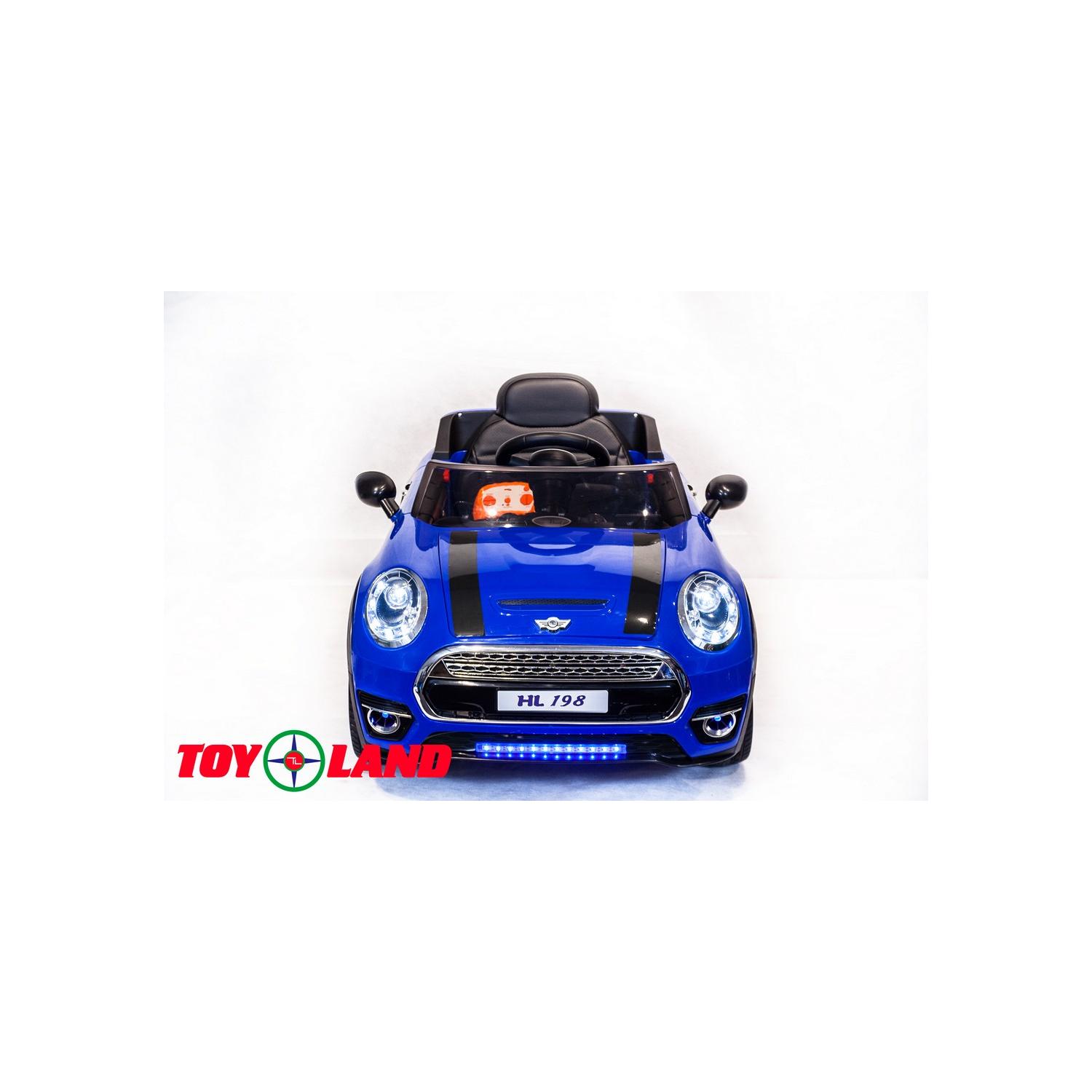 Электромобиль ToyLand Mini Cooper HL 198 синий - купить в Москве за 11990  руб. | «GiperSport»